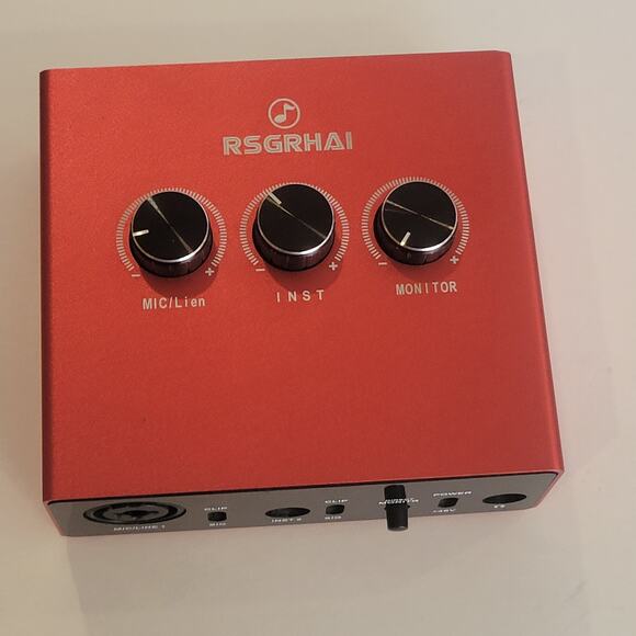 RSGRHAI AUDIO INTERFACE MODEL RA-AU11 Perfect shape - Picture 7 of 8